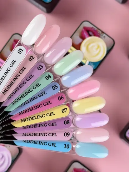 Гель для наращивания ENIGMANIC Modeling gel 02 15g.