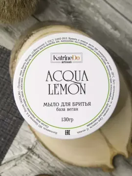 Мыло для бритья KatrineDo Acqua Lemon