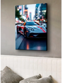 Картина Koenigsegg Agera, для интерьера 30х40см 1шт.