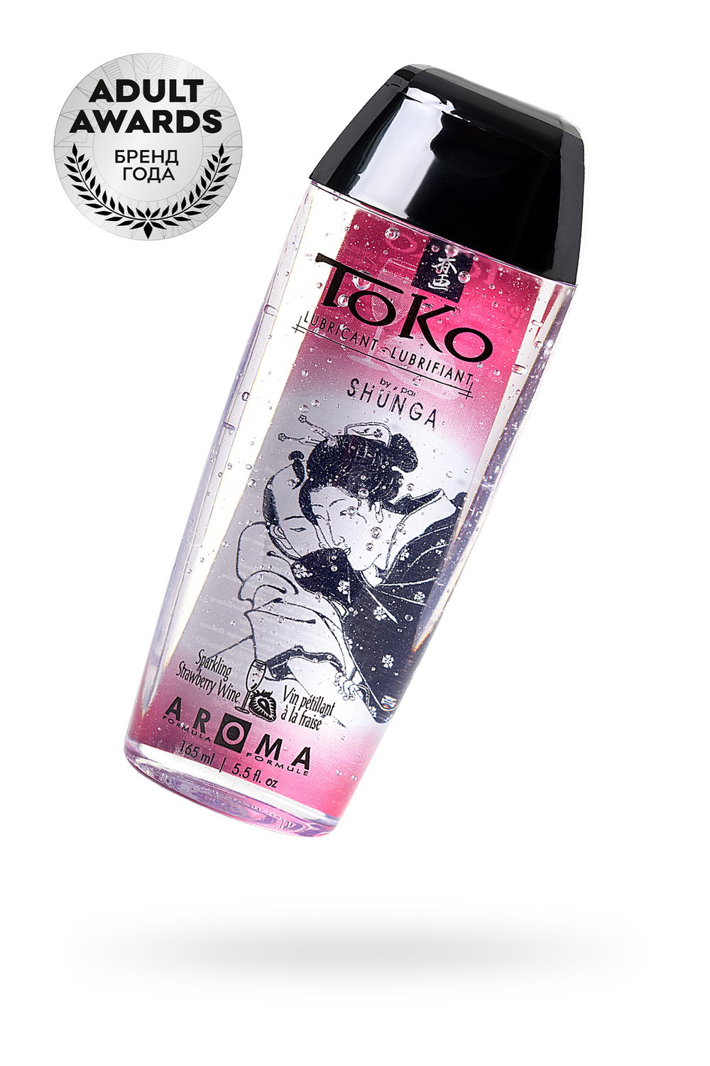 Лубрикант ToKo Aroma клубника и шампанское 165 мл