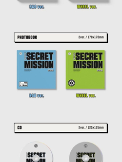 Альбом MCND - THE EARTH : SECRET MISSION Chapter.2 4th Mini Album 2 Version SET