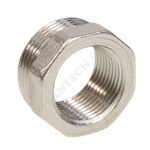 Футорка латунь никель Ду 20х15 (3/4"х1/2") НР/ВР VALFEX VF.581.N.034.012