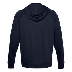 Мужская кофта теннисная Under Armour Rival Big Logo Hoody Men - Dark Blue, White