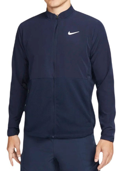 Мужская теннисная кофта Nike Court Advantage Packable Jacket - небесный