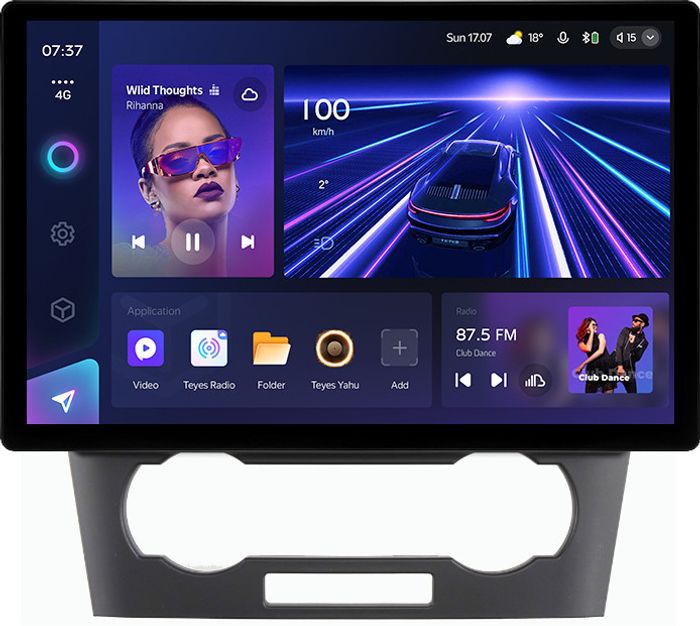 Магнитола для Chevrolet Epica 2006-2012 - Teyes CC3-2K монитор 13", QLED+2K, Android 10, Быстрая, 4G SIM-слот, CarPlay