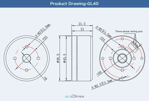 T-Motor СubeMars GL40 KV210