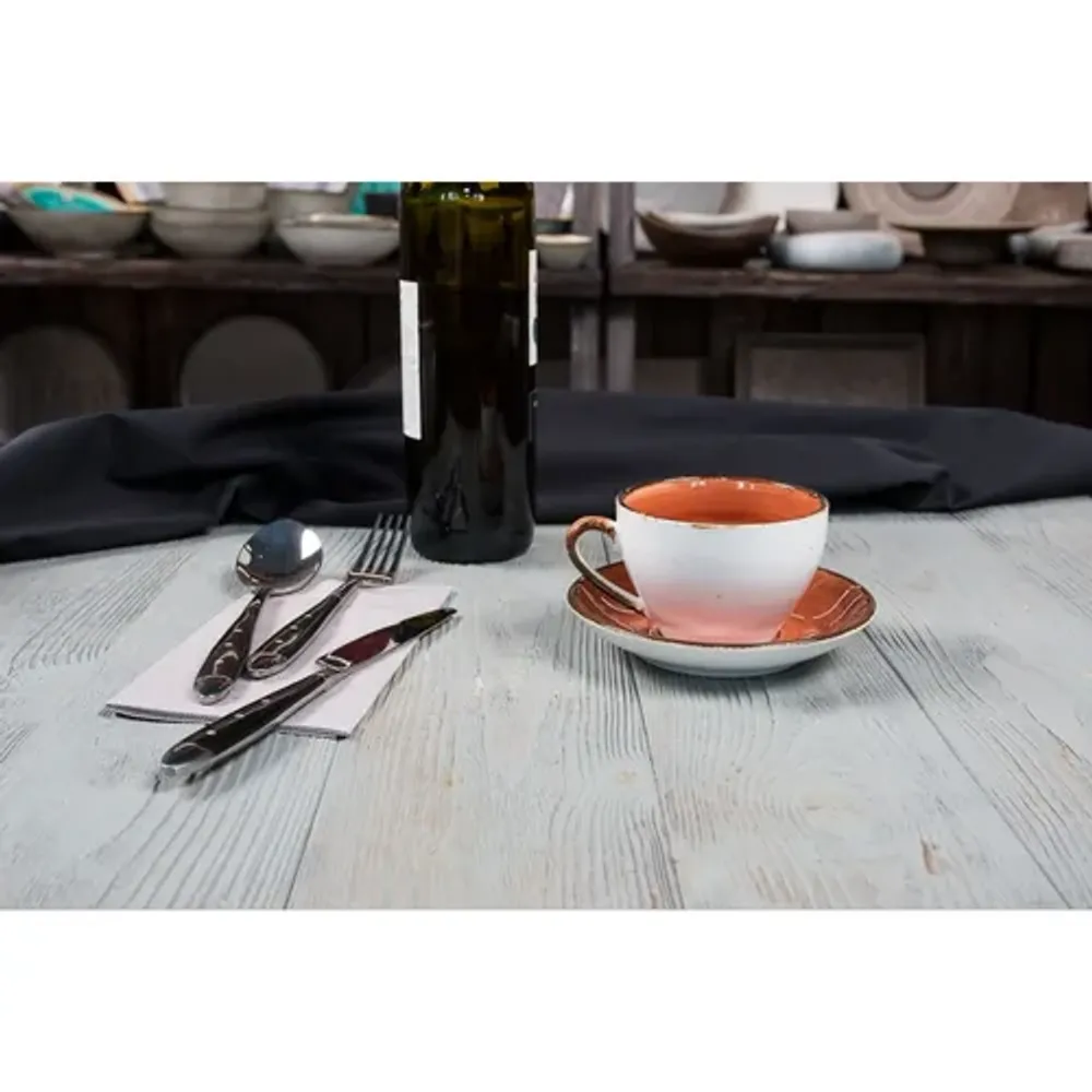 Чайная пара 220 мл d 9 см h6,4 см Brown Shore Fusion P.L. Proff Cuisine [4]