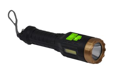 Фонарь ручной 8W 150lm Li-ion 800mAh GF208 чёрный Gauss