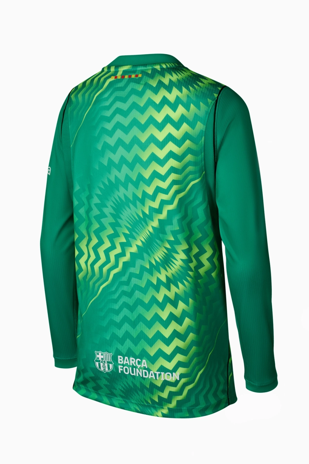 Футболка с длинными рукавами Nike FC Barcelona 26/27 Goalkeeper Stadium Junior - зеленый