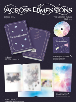 (ПРЕДЗАКАЗ) Альбом ISEGYE IDOL - ACROSS DIMENSIONS 2nd Mini Album RANDOM Version