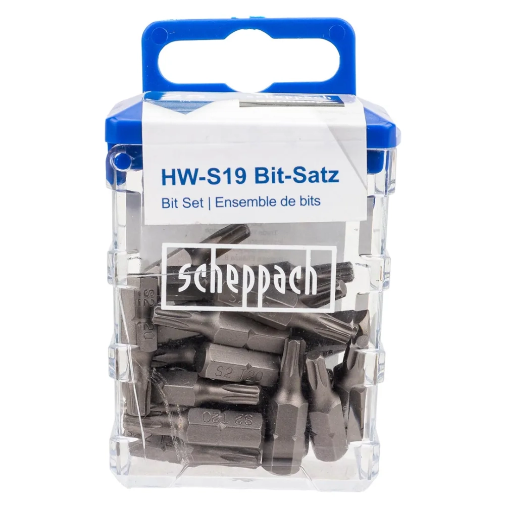 Бита T20 1/4''х25мм (25шт./комп.) Scheppach Sch-HW-S19
