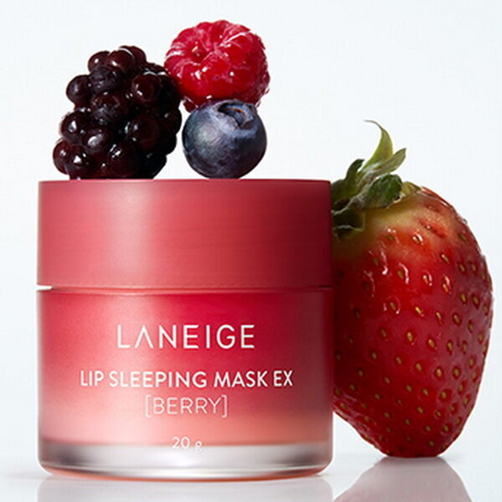 Ночная маска для губ с экстрактом ягод Laneige Lip Sleeping Mask EX Berry, 20гр