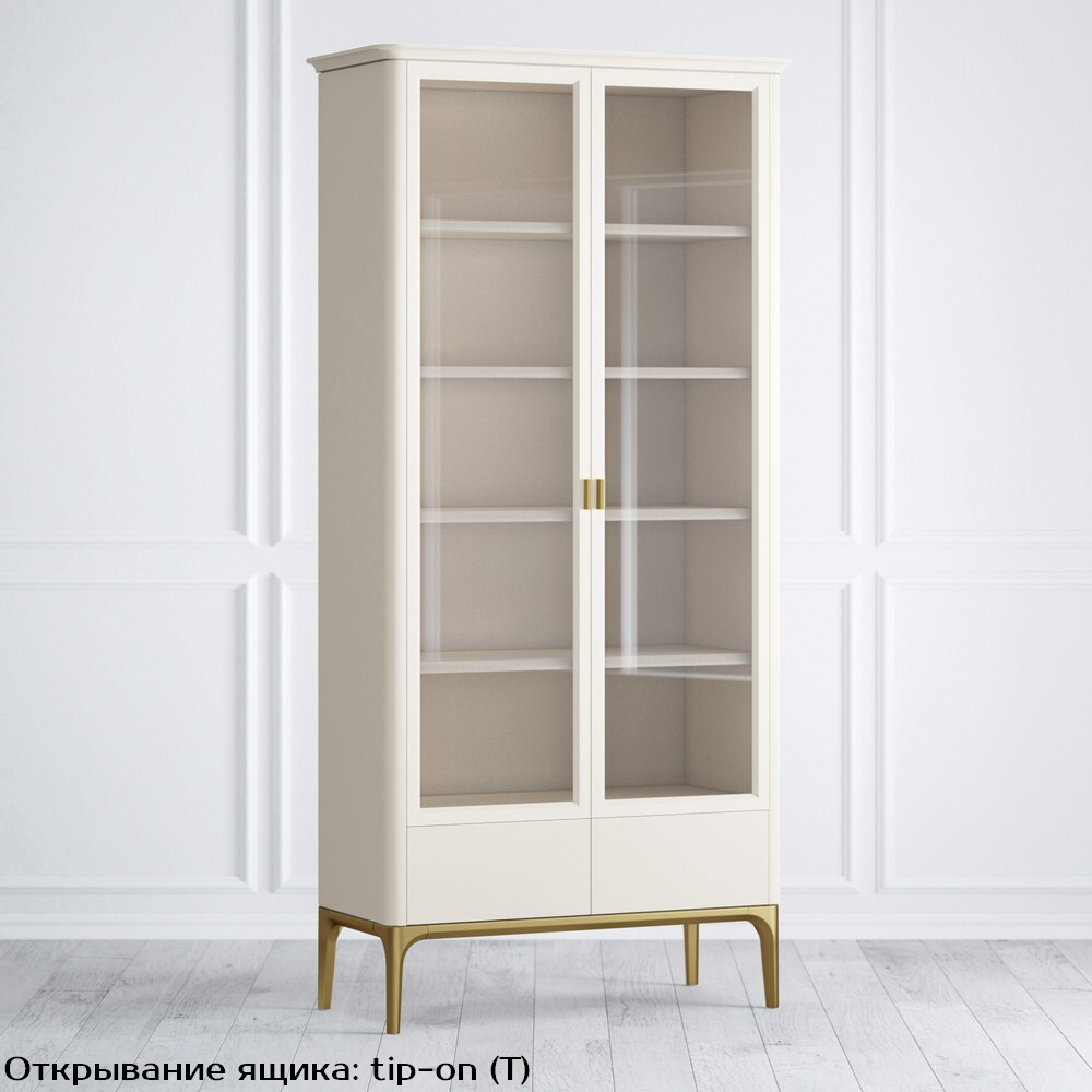 Шкаф книжный 2 ящика Pr082B