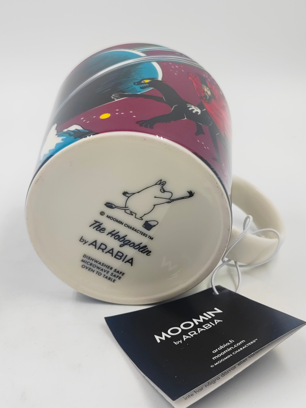 Moomin Кружка Arabia "Hobgoblin", витрофарфор, 300 мл (из Финляндии)