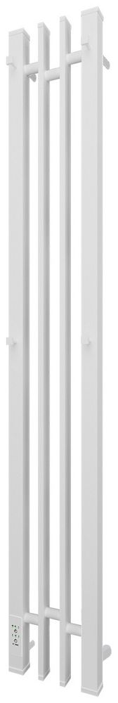 Полотенцесушитель электрический Point Фрея PN20722W П2 140x1200 диммер слева, белый