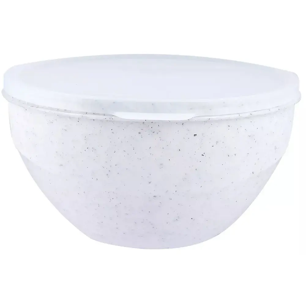 Миска с крышкой Granite 2л (белый)