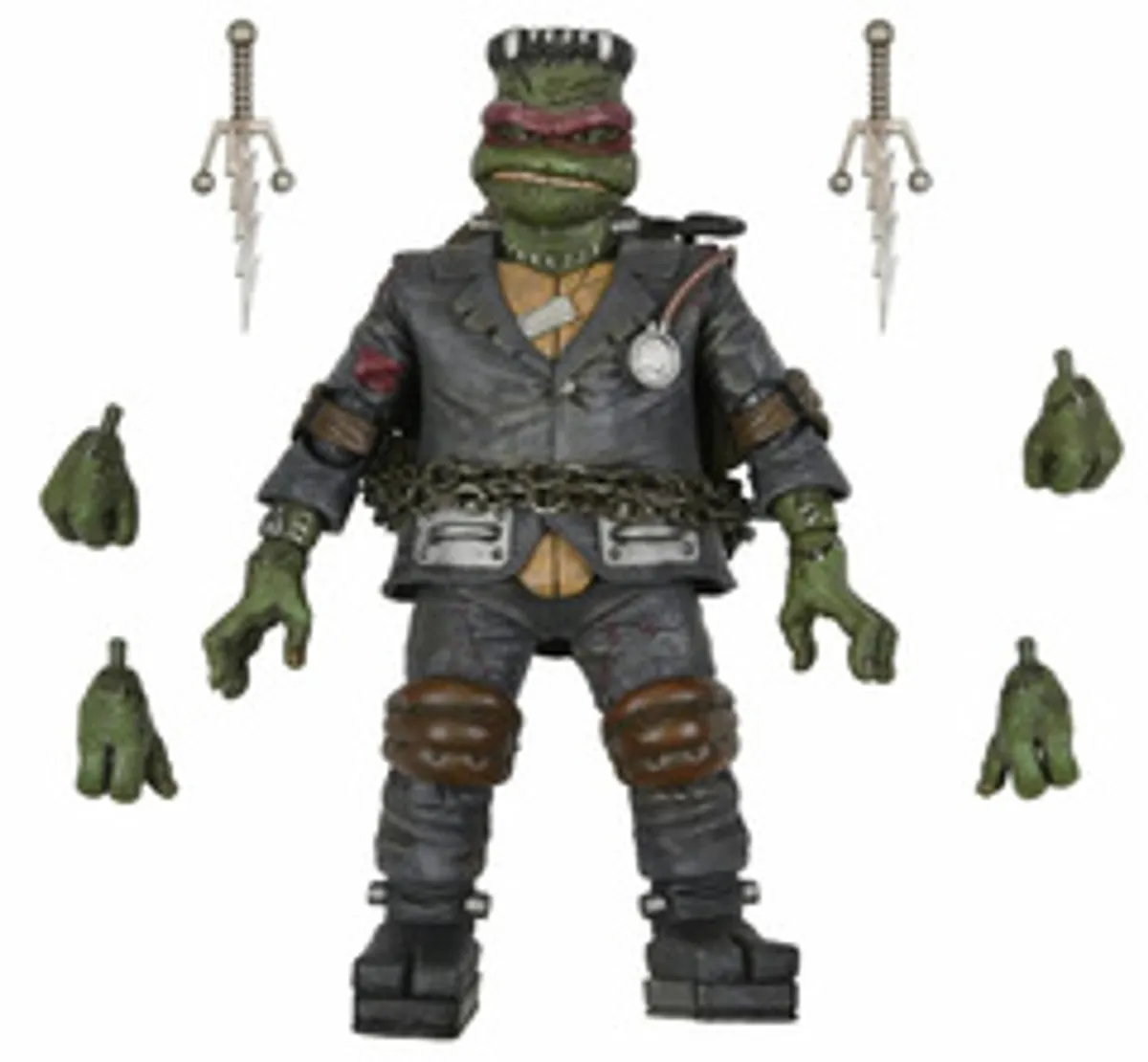 Фигурка NECA Universal Monsters x Teenage Mutant Ninja Turtles: Ultimate Raphael as Frankenstein Monster