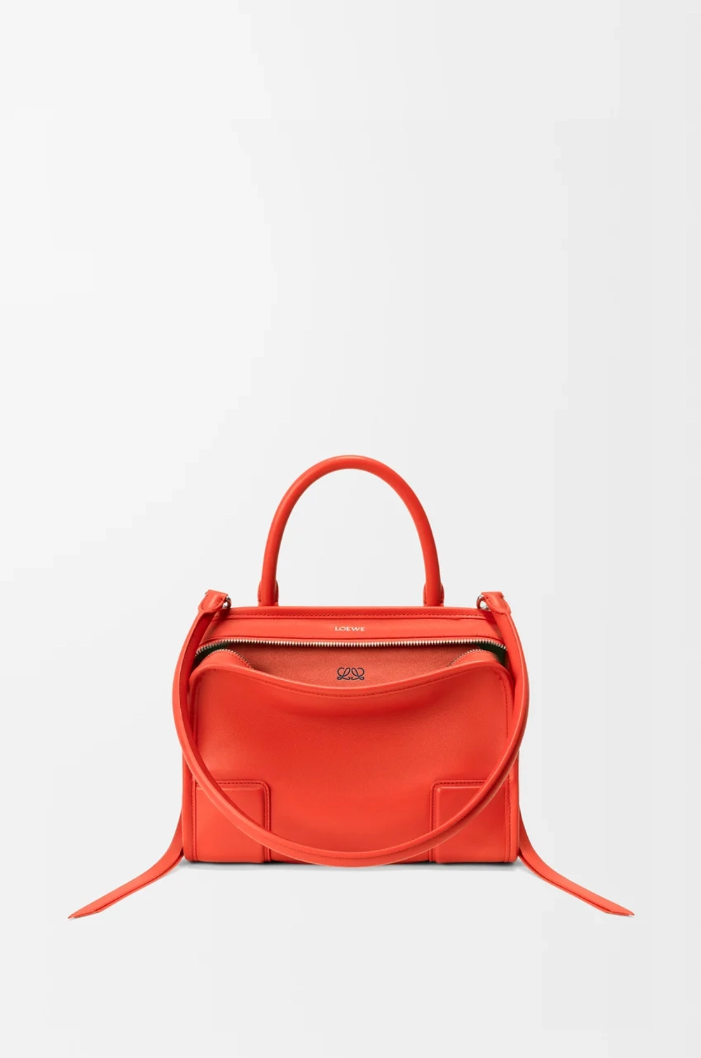 Loewe Маленькая сумка Amazona 180 из мягкой телячьей кожи, оранжевый