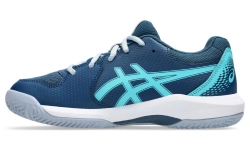 Детские кроссовки для падела Asics Gel-Dedicate 8 Padel GS - mako blue/grey blue