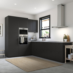 IKEA NICKEBO  (ИКЕА НИКЕБО)  -  Фронтальная панель ящика - матовый антрацит 40х10 см