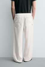 БРЮКИ RELAXED FIT В ЕЛОЧКУ — ZARA