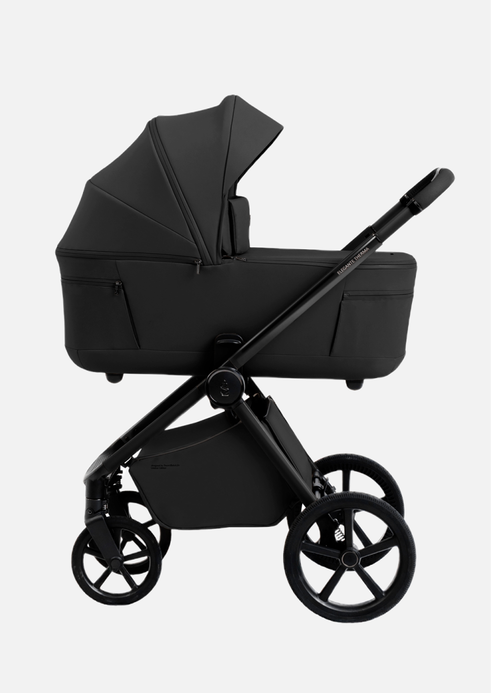 Sweet Baby Коляска 2 в 1 SBL Elegante Therma (Colore) Black