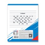 Тетрадь ученическая школьная, A5 12 л. на скобе 65 г/м², белизна 100% 25 шт линия, 01439 МИКС - Бесконечность, Светоч Т178