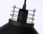 Подвесной светильник в стиле лофт TR8172 BK черный E27 max 40W D203*940