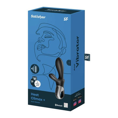 Вибростимулятор Satisfyer Heated Climax Plus черный