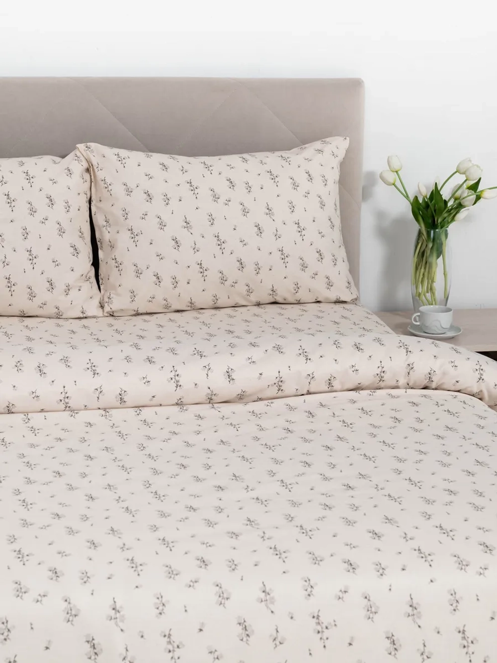 Постельное белье семейное хлопок 50x70 Тихе