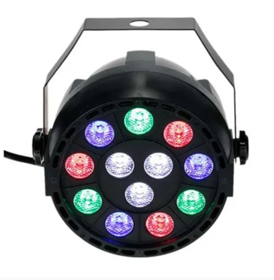 SHOWLIGHT LED SPOT 18x12W SLIM - Прожектор заливного света в плоском корпусе 18x12W RGBW, угол 25°,