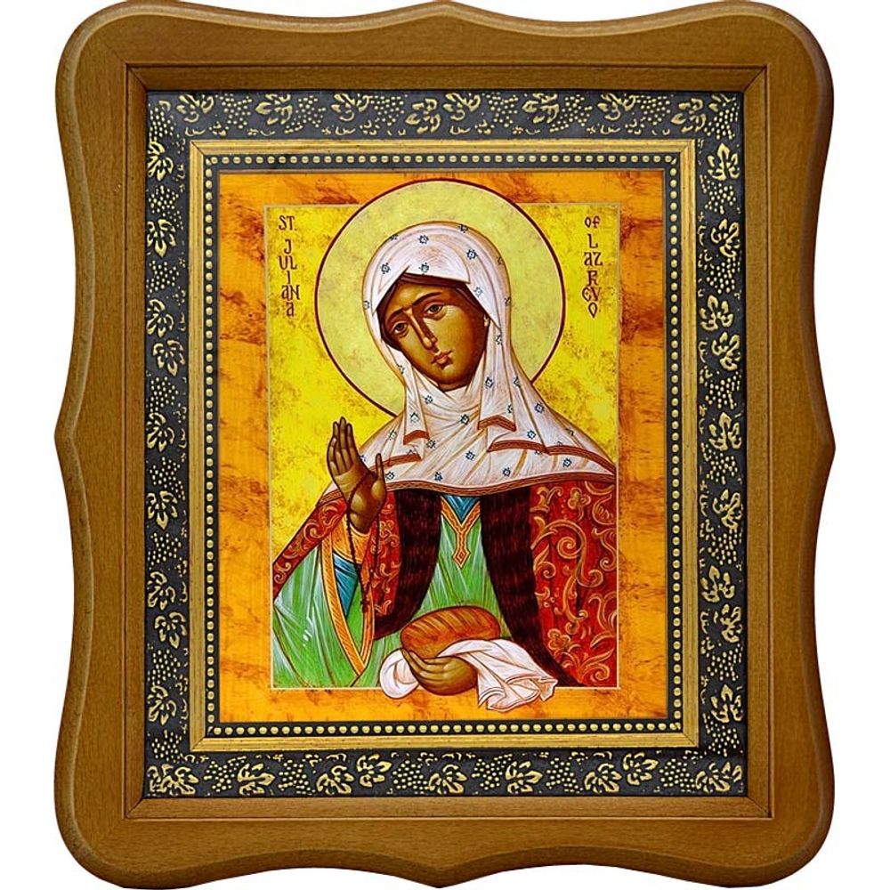 Иулиания Лазаревская, Муромская праведная. Икона на холсте.