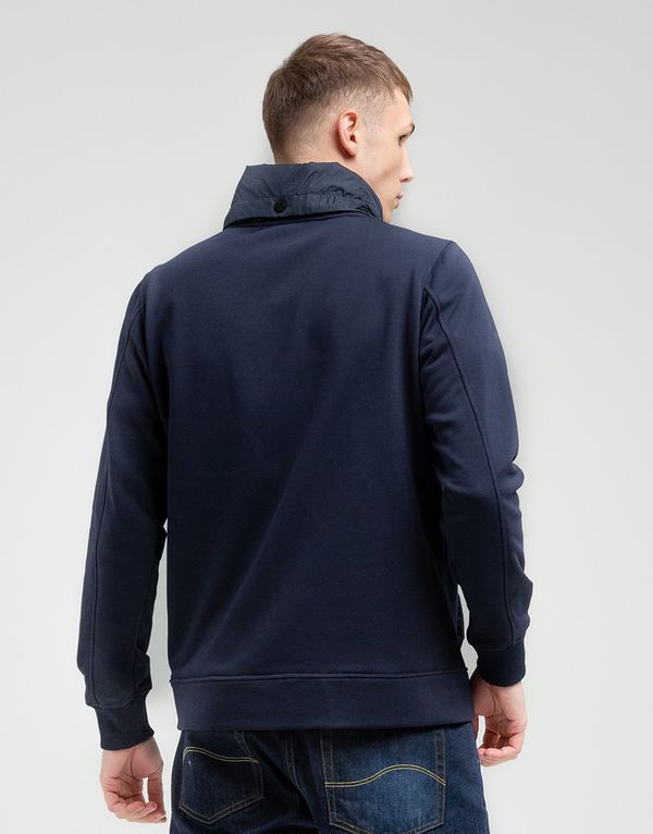 Худи We Don’t Care Rolled Up Zip Hoodie Navy - фото 4
