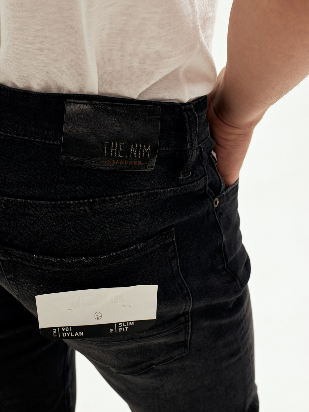 Джинсы The.Nim Standard Dylan Black Distressed