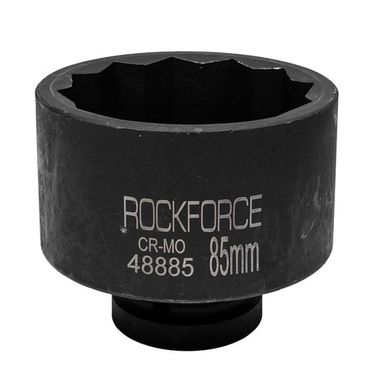 Головка ударная 1'', 85мм (12гр.) RockForce RF-48885