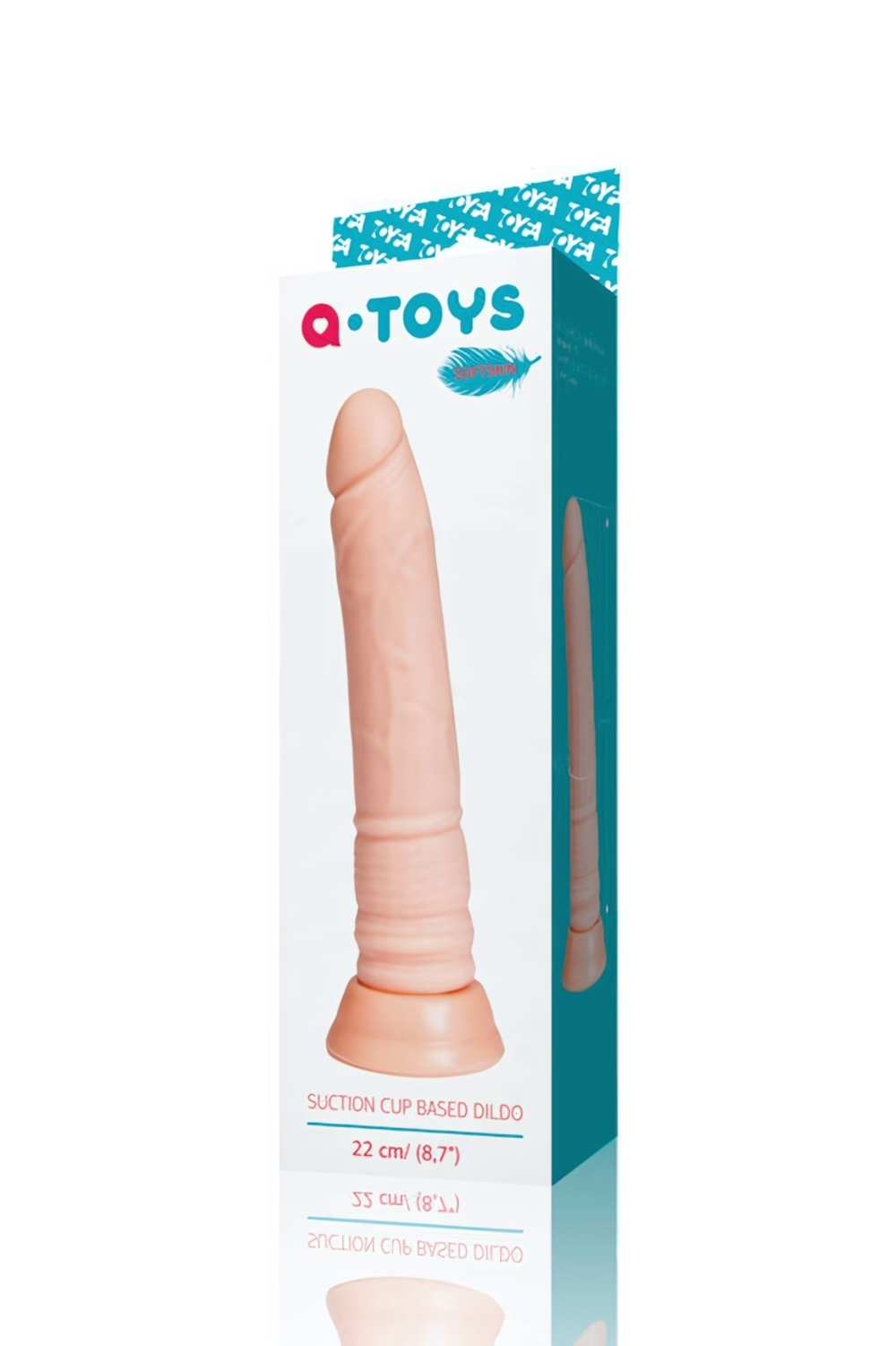 Фаллоимитатор A-toys с присоской (Цвет: телесный)