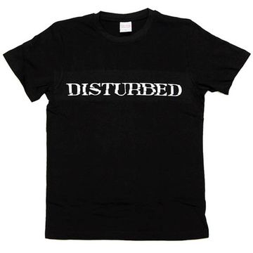 Футболка Disturbed надпись
