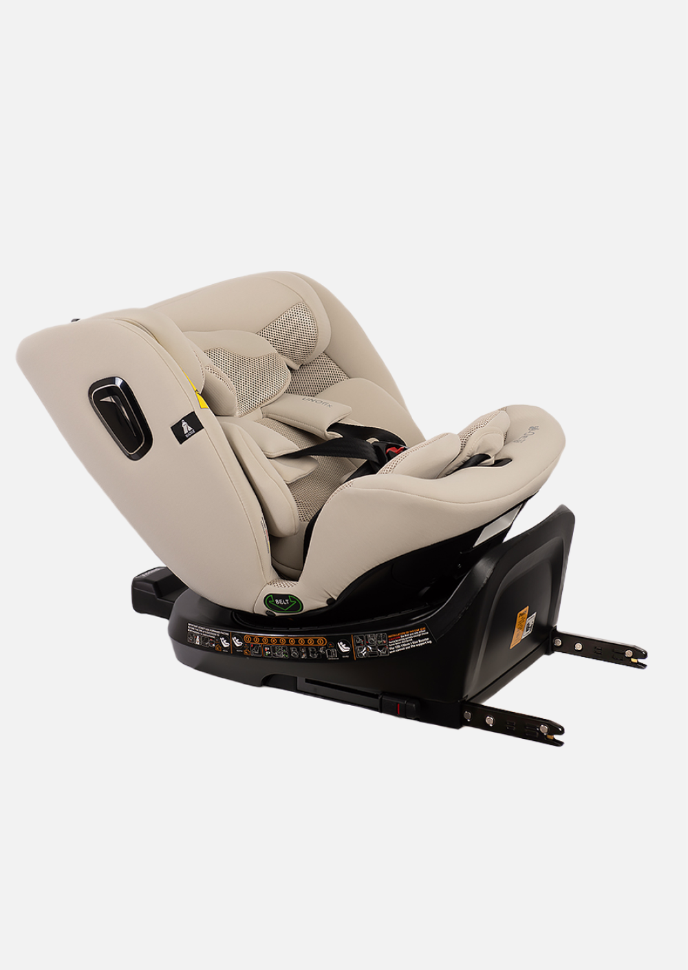 Peppy Автокресло UNOfix beige бежевый 0-36