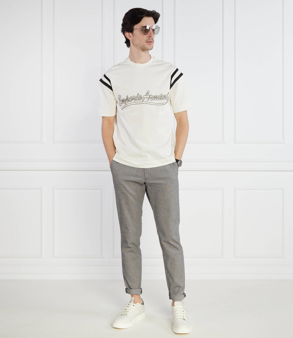 Футболка Emporio Armani - экрю(6R1TDP 1JWZZ)