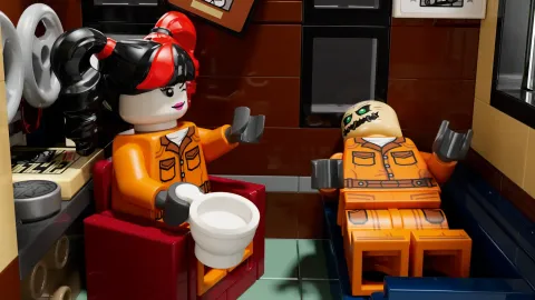 Конструктор LEGO DC Batman 76300 Лечебница Аркхэм