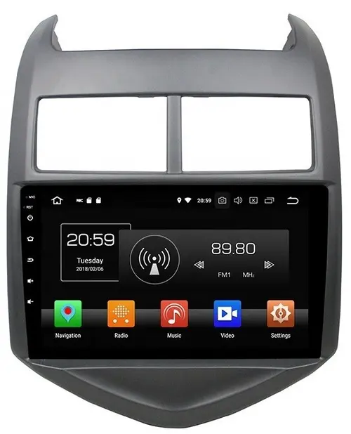 Магнитола для Chevrolet Aveo 2012-2015 - Kuberg KD-9804-P6 на Android 10
