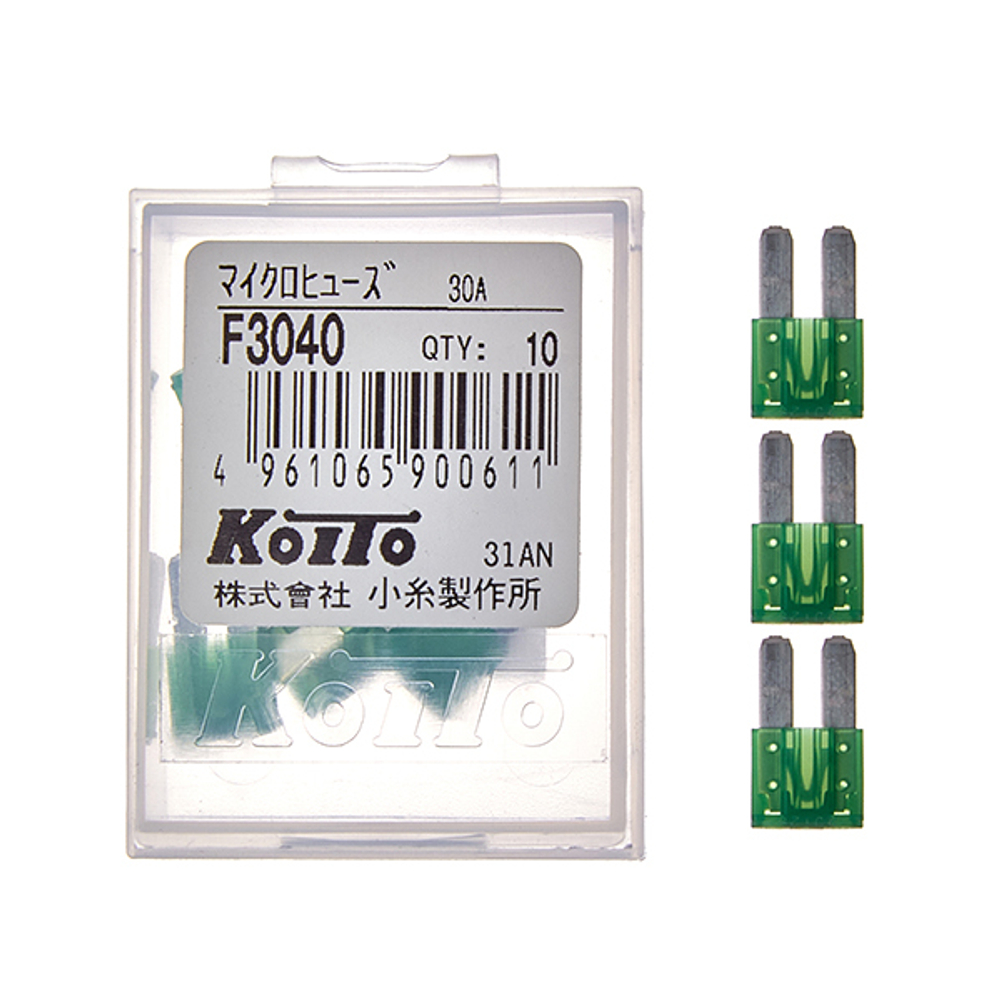 Предохранители Koito (кратность 10 шт.) F3040