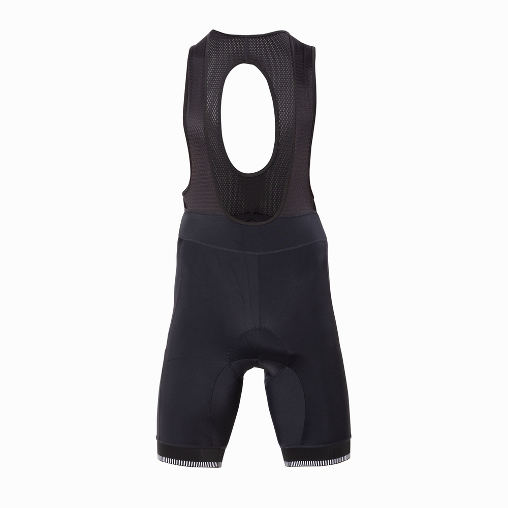 4 pocket bib-Shorts Black