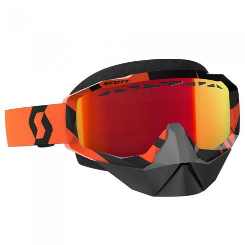 Купить Мотоочки Кроссовые Scott Hustle Snow Cross / Черно-оранжевый