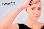 Пластырь Тейп Кросс для лица CROSS TAPE BEAUTY™ 2,1 см x 2,7 см (размер А) цвет сакура (180 пластырей/уп)