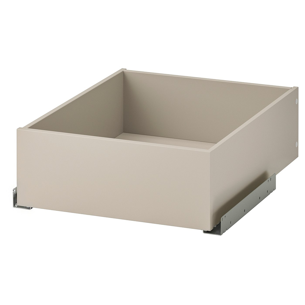 IKEA KOMPLEMENT  (ИКЕА КОМПЛЕМЕНТ)  -  Ящик - серо-бежевый 50x58 см