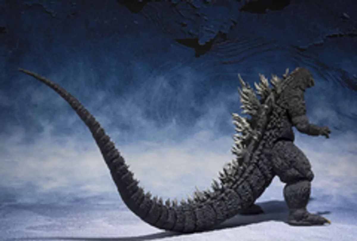 Фигурка S.H. MonsterArts Godzilla (2002) (Б/У)
