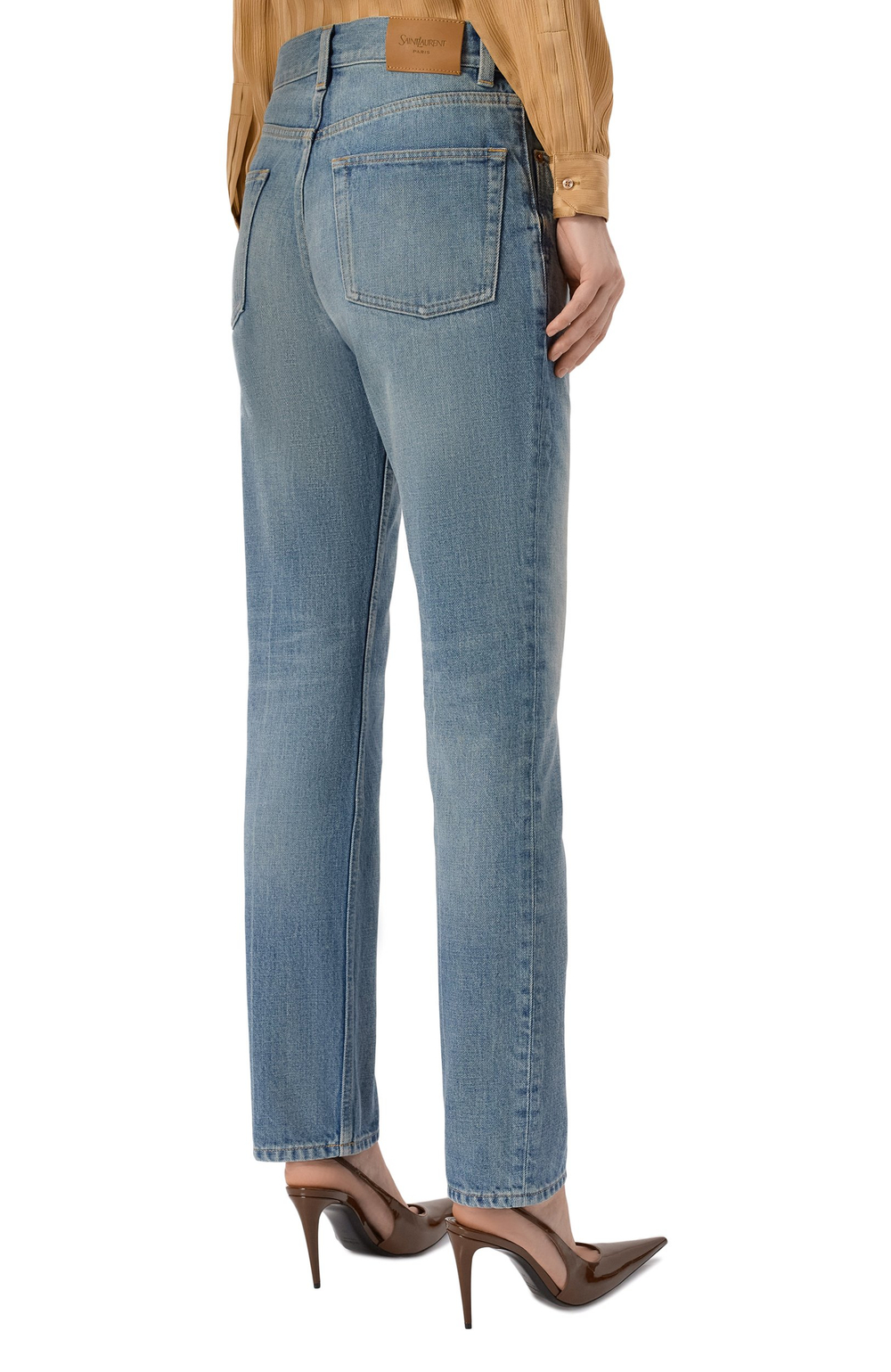 Джинсы SAINT LAURENT