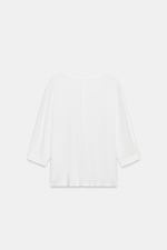 ХЛОПКОВАЯ ФУТБОЛКА С ВОРОТНИКОМ НА ПУГОВИЦАХ — ZARA