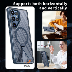 Прозрачный чехол Mesh Pro Magnetic Case для Samsung Galaxy S23 Ultra